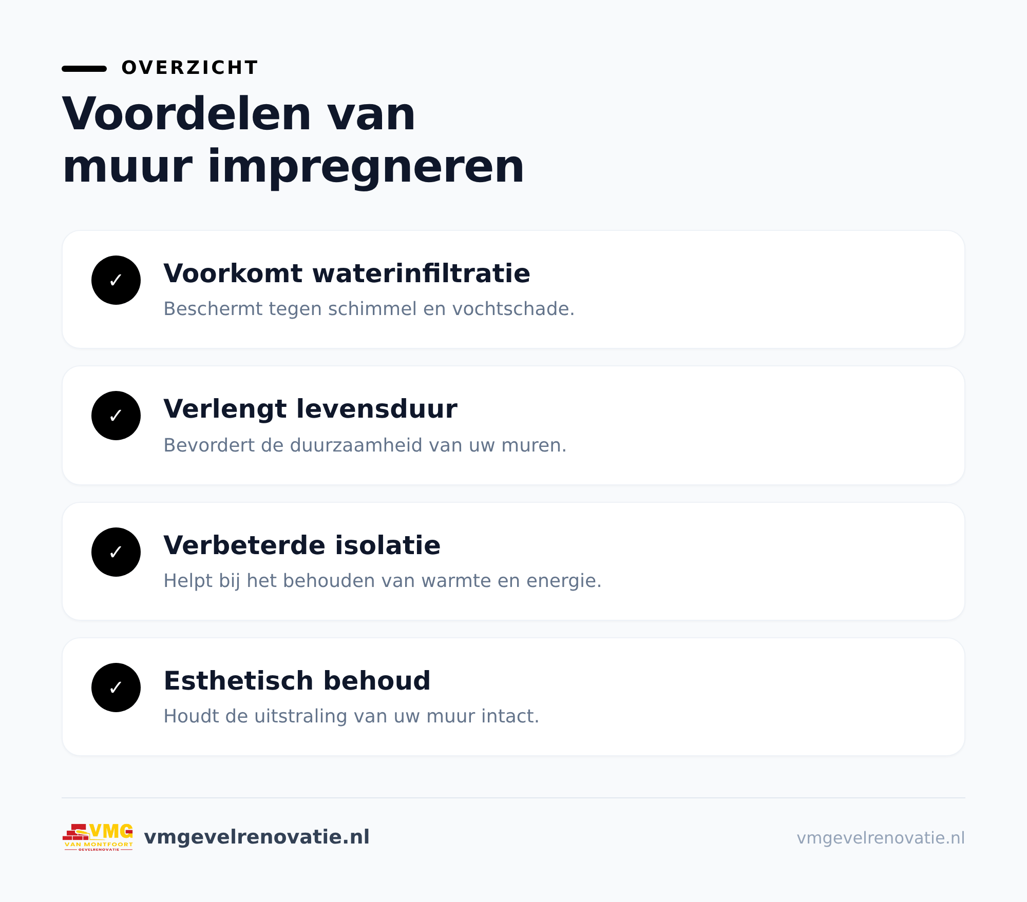 Wat gebeurt er als je vocht in de muur negeert?