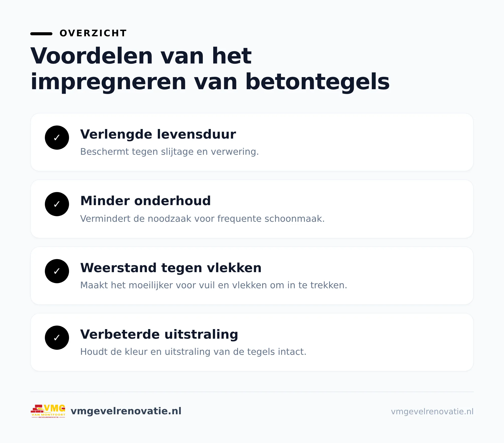 Waarom betontegels sneller vies lijken dan je denkt